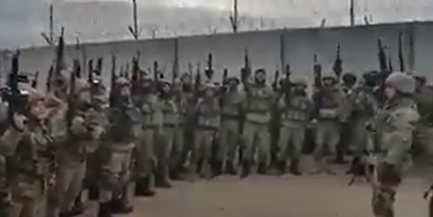 Afrin'e giren Mehmetçik'ten komando andı