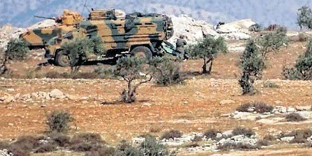 Afrin'e hakim noktadaki Bereket Dağı kuşatıldı