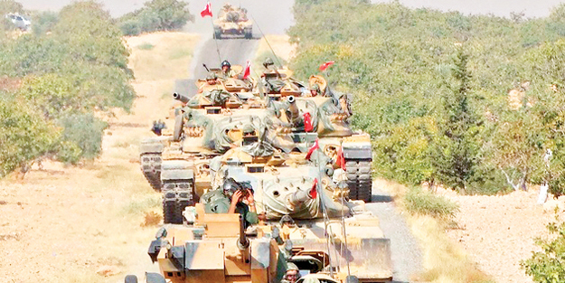 Afrin’e operasyon terör koridorunu gömer