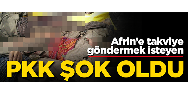 Afrin'e takviye göndermek isteyen PKK şoka girdi