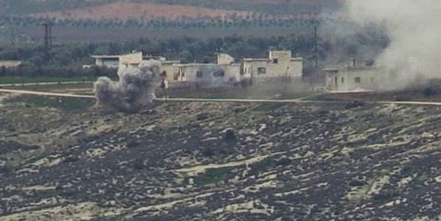 Afrin'in batısındaki Hac Bilal köyü PYD/PKK'dan temizlendi!