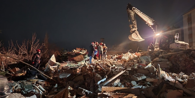 Afşin ilçesinde arama kurtarma çalışmaları tamamlandı