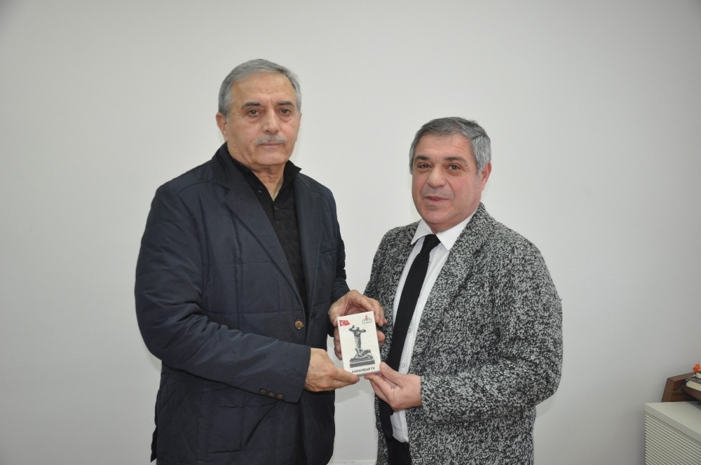 Afyon Eğitim Vakfı’ndan Karahisar Medya’ya ziyaret 