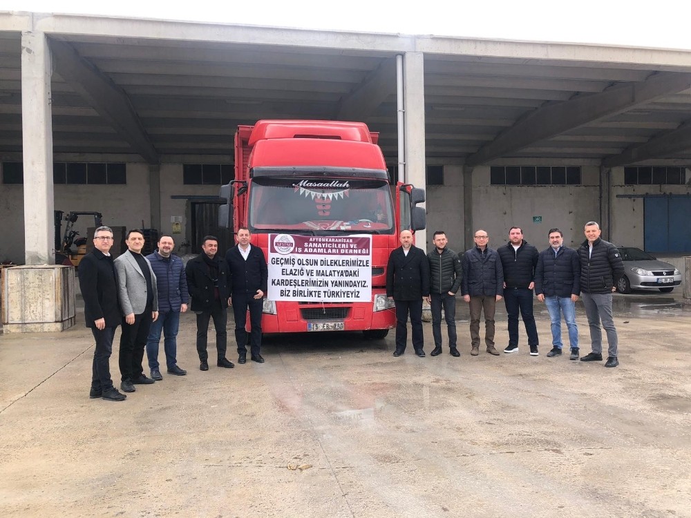 Afyon’dan deprem bölgesine patatesli ekmek ve haşhaş ezmesi gönderildi 