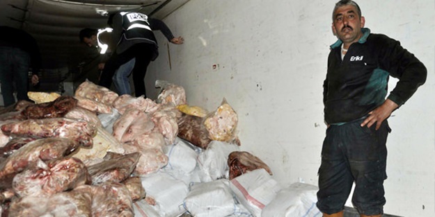 Afyonkarahisar'da 16 ton kaçak ete el konuldu