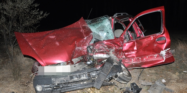 Afyonkarahisar’da feci kaza!