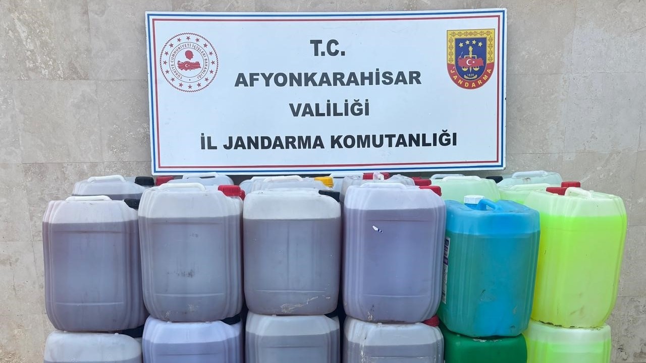 Afyonkarahisar’da kaçak temizlik ürünü operasyonu