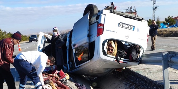 Afyonkarahisar'da kaza: Yaralılar var