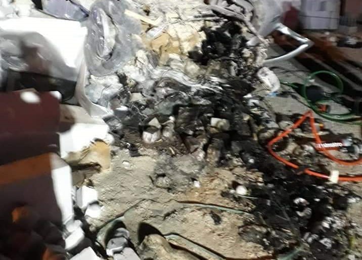 Afyonkarahisar’da kontrolden çıkan otomobil mermer fabrikasına girdi: 1 ölü, 3 yaralı 