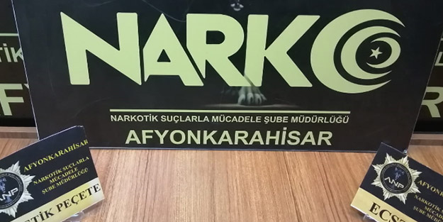 Afyonkarahisar'da uyuşturucu operasyonu