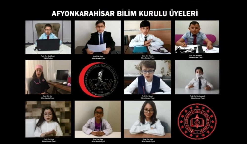 Afyonkarahisarlı öğrenciler Bilim Kurulu üyelerinin yerine geçti 
