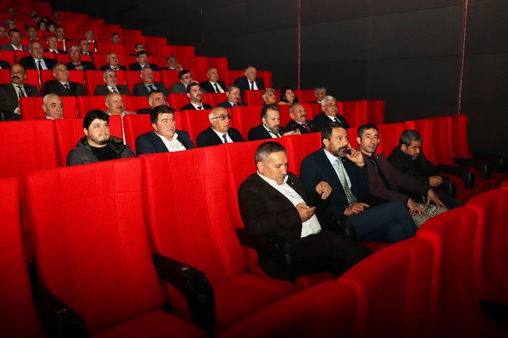 Afyon’u tanıtan filmi izlediler 