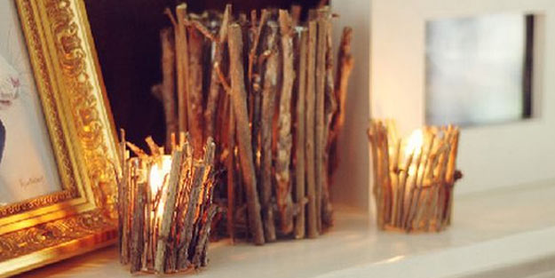 Ağaç dallarından dekorasyon fikirleri