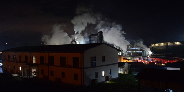 Ağaç fabrikasında patlama!