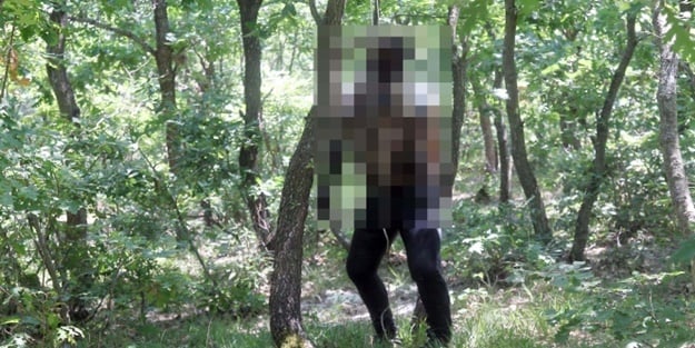 Çerkezköy'de ağaca asılı ceset bulundu