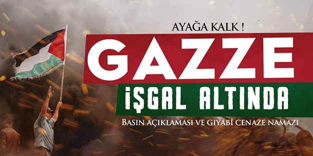 AGD'den Gazze için eylem çağrısı!