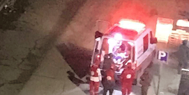 Ağır yaralı çocuğa ambulansta gözaltı!