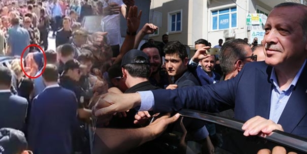 Ağlayarak yanına gitti, Erdoğan'dan sözü aldı
