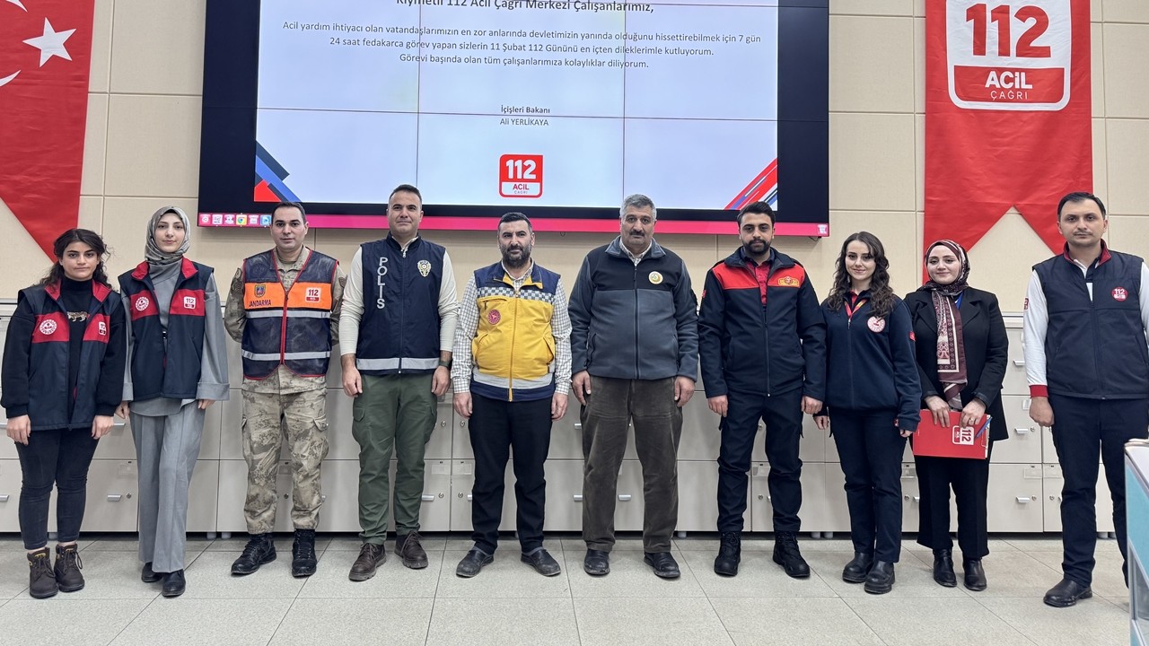 Ağrı 112 Acil Çağrı Merkezi 141 bin vakaya ulaştı, asılsız ihbarlara para cezası kesildi
