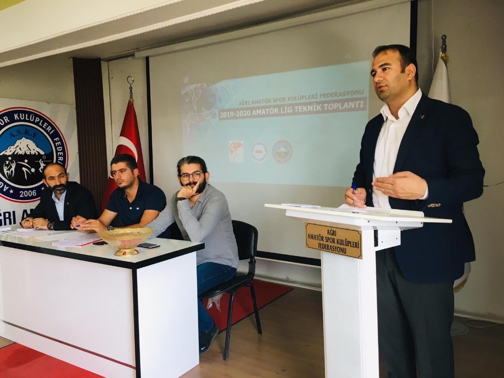 Ağrı Amatöründe Kuralar Çekildi 