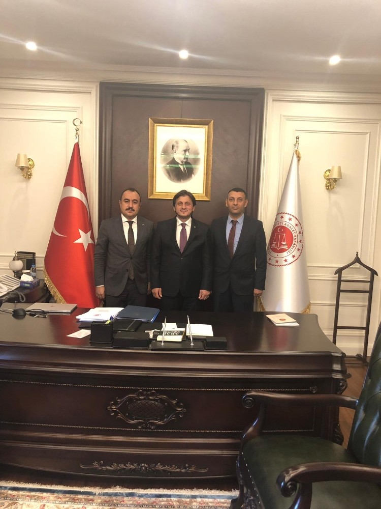 Ağrı Barosu’ndan Bakan Yardımcısı Birkan’a ziyaret 