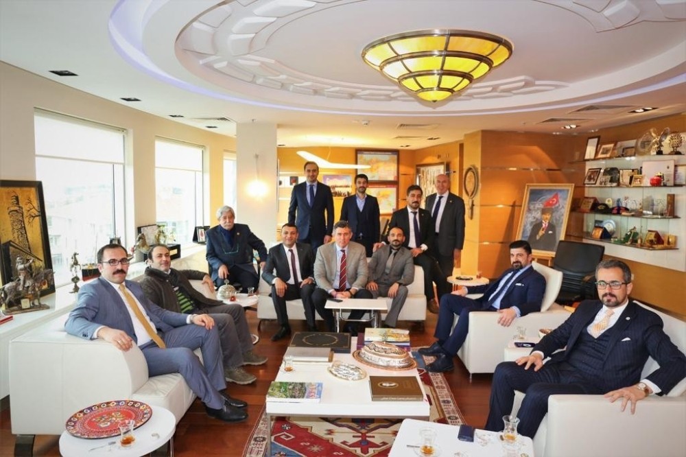 Ağrı Barosu’ndan Feyzioğlu’na teşekkür ziyareti 
