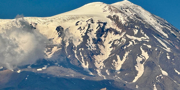 Ağrı Dağı ihtişamıyla dikkat çekiyor!