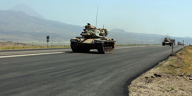 Ağrı Dağı'na havadan ve karadan operasyon