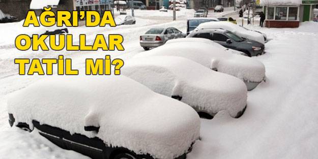 Ağrı Hamur’da okullar tatil mi? Hamur'da bugün okullar tatil mi? (22 Aralık Çarşamba okul tatil haberi)