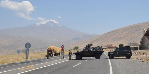 Askeri gören PKK'lılar topukladı!
