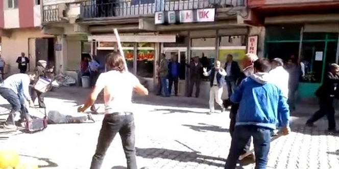 Meydan muharebesi gibi kavga