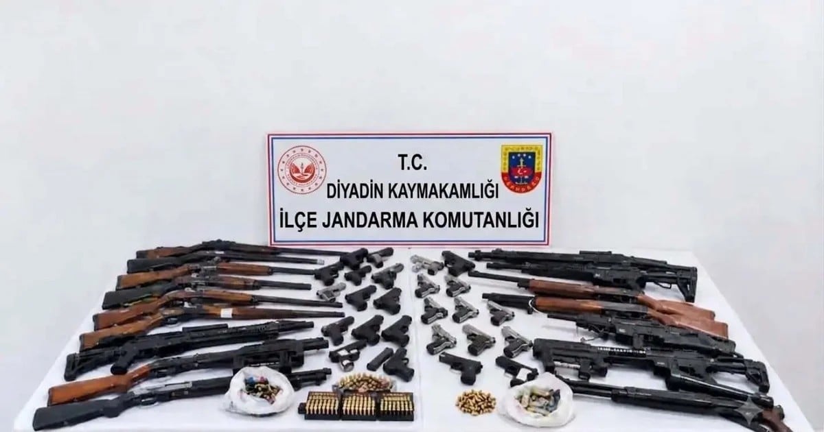 Ağrı'da silah kaçakçılığına darbe: 3 ilçede 28 adrese baskın, 41 silah ele geçirildi