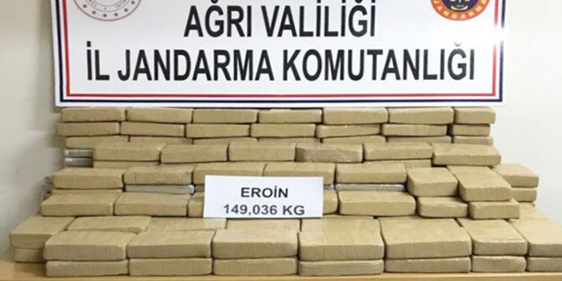 Ağrı'da uyuşturucu operasyonu