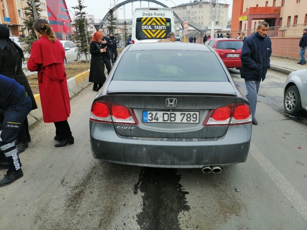 Ağrı’da zincirleme trafik kazası 