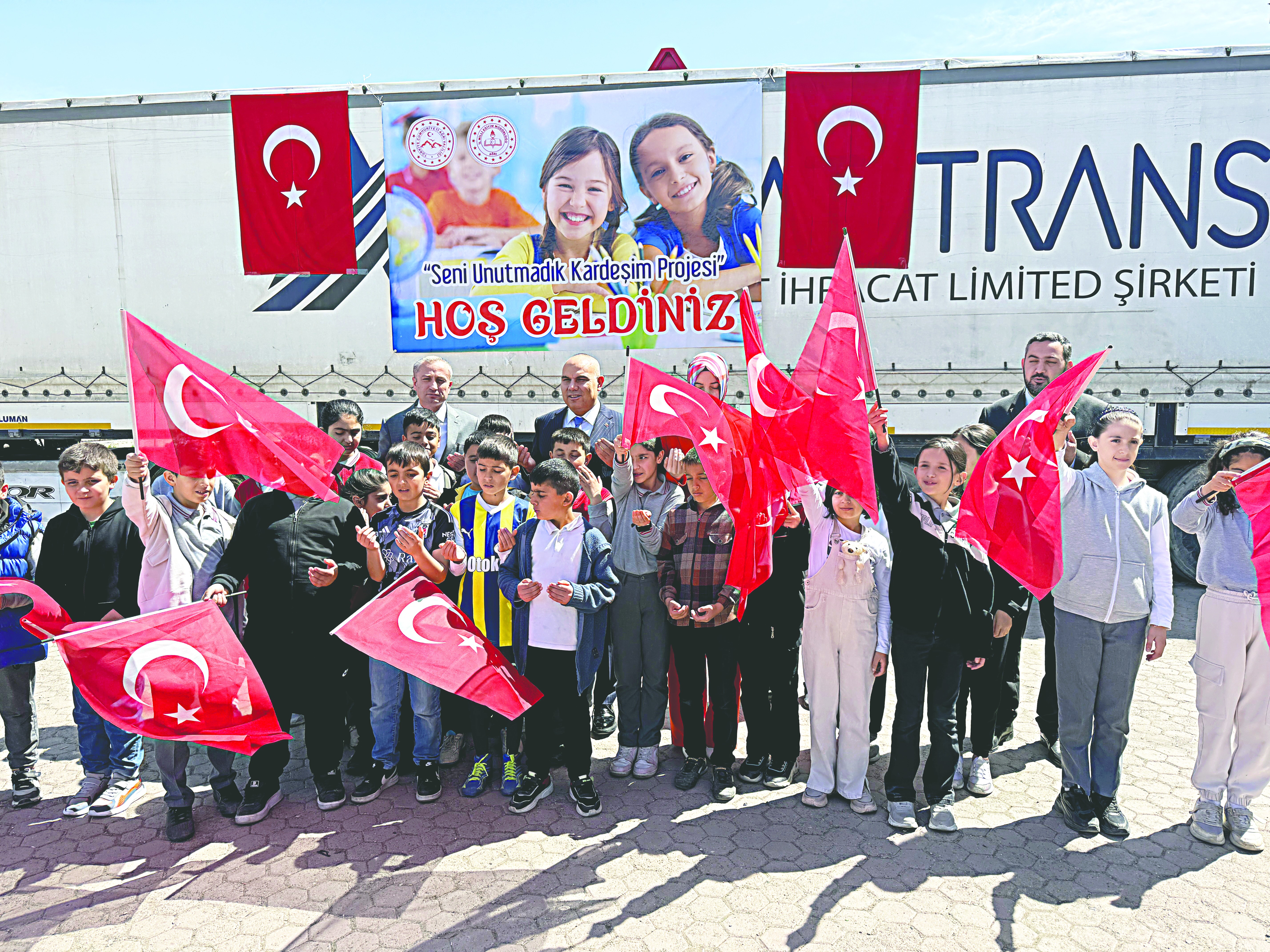 Ağrı’daki öğrencilere “İyilik tır’ı” yola çıktı
