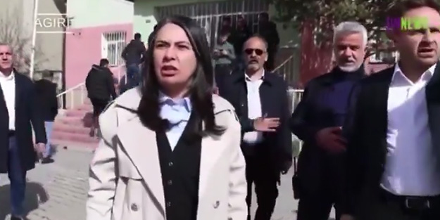 Ağrı'nın Dem adayı ile Sırrı Sakık'tan oy kullanan asker ve polislere sözlü saldırı!