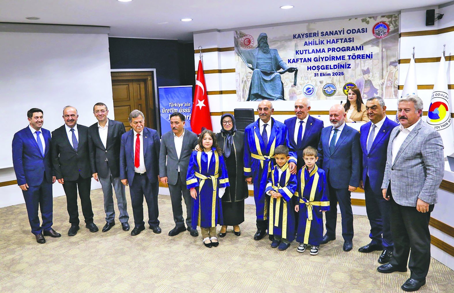Ahilik kültürü yaşatılıyor KAYSO, yılın ahisini onurlandırdı