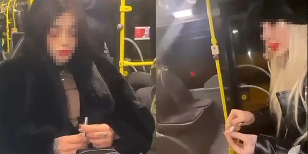 Ahlaksızlar metrobüste öyle bir şey yaptı ki! Görenler gözlerine inanamadı!