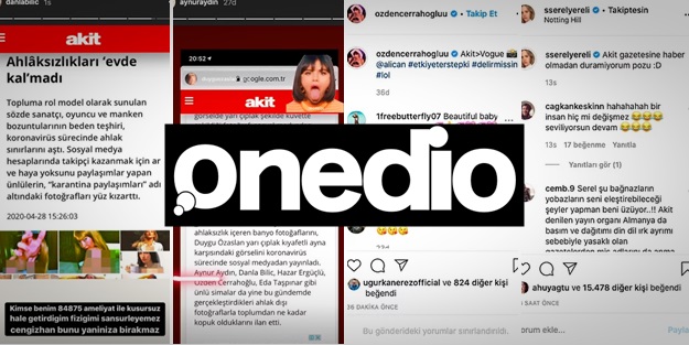 Ahlâksızlığı savunan Onedio, Akit’e saldırdı
