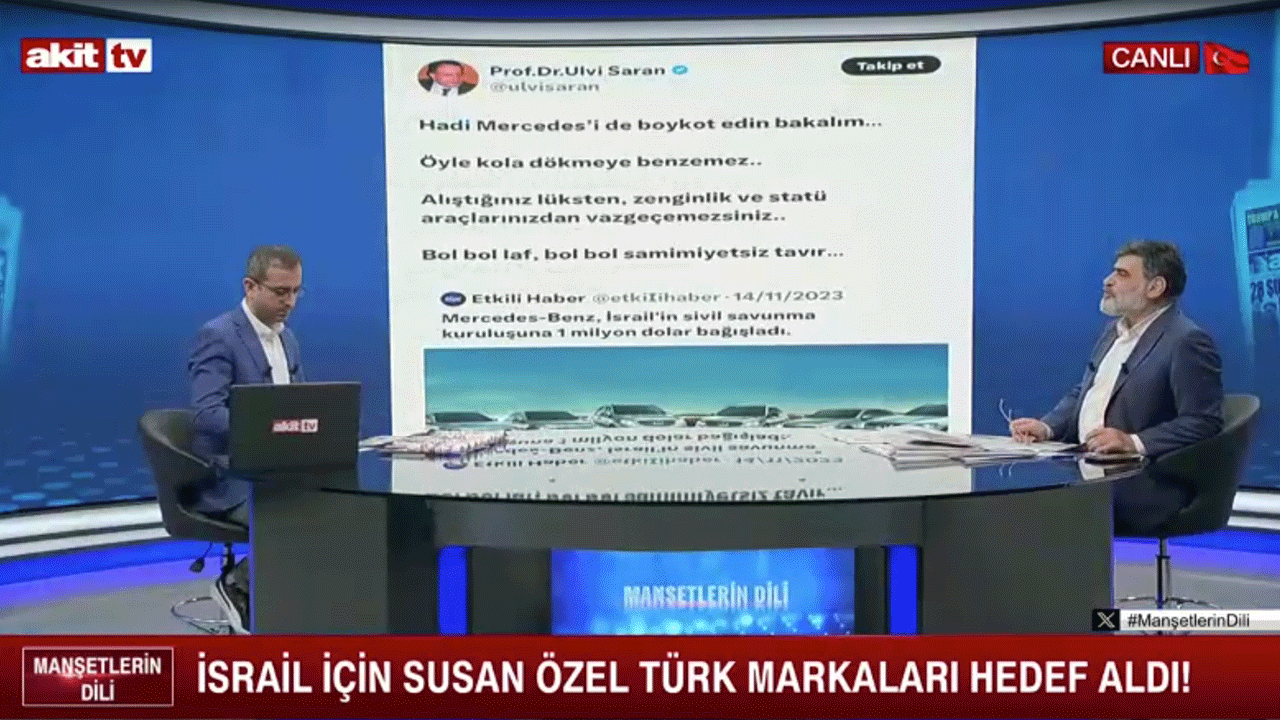 Hodri meydan hadi köprüleri havalimanlarını Marmaray’ı boykot edin! Karar yazarı vicdansız Ulvi Saran'dan CHP’ye boykot dersi