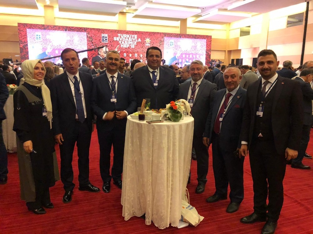 Ahlatcı, AK Parti’nin 18. yıl kutlamasına katıldı 