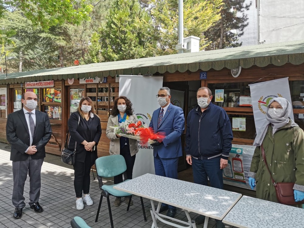 Ahlatcı’dan Çölyak Derneği’ne ziyaret 