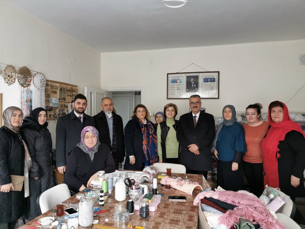 Ahlatcı’dan Kan-Der’e ziyaret 