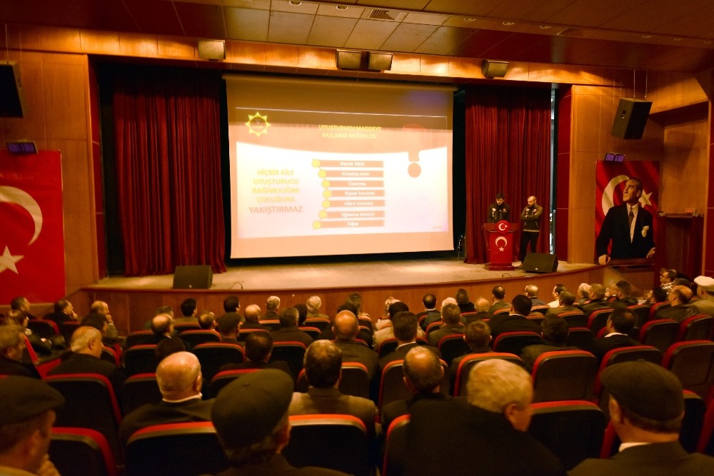 Ahlat’ta uyuşturucuyla mücadele semineri 