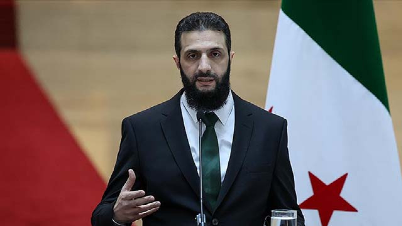 Ahmed Şara: O bölgeye BM güçlerini kabul etmeye hazırız