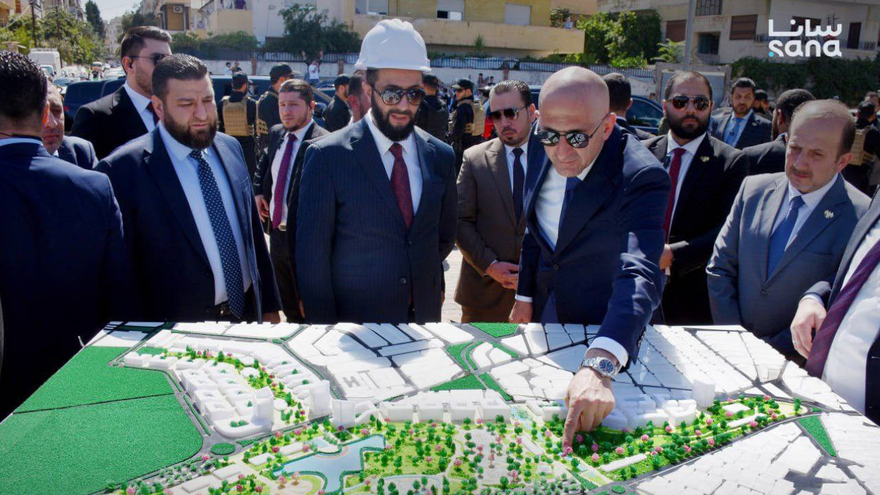 Ahmed Şara yeni yatırım ve kalkınma projelerinin temelini attı