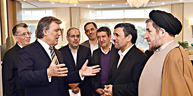 Ahmedinejad’dan Gül’e ziyaret