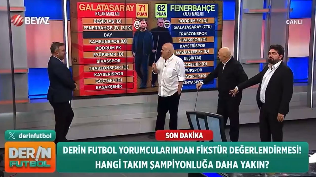 Ahmet Çakar, Galatasaray'ın puan kaybedeceği maçları açıkladı!