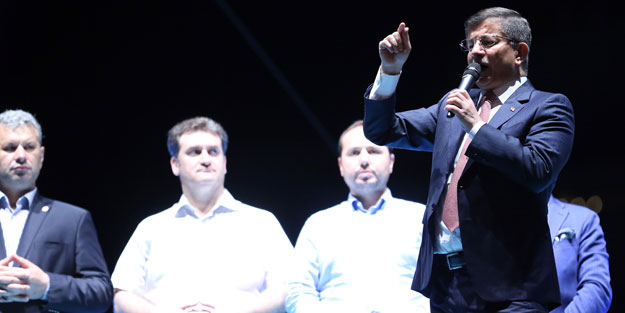 Davutoğlu demokrasi nöbetçilerine seslendi