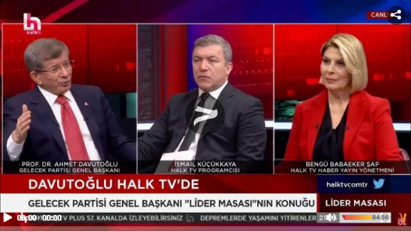 Ahmet Davutoğlu göz göre yalan söylüyor!